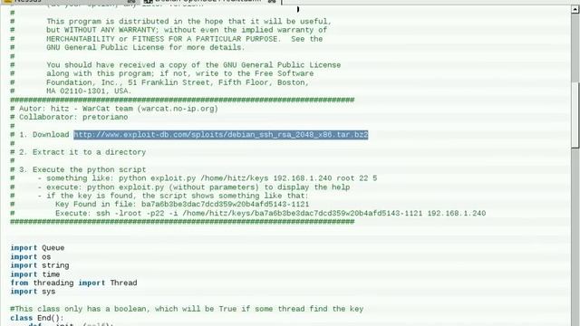 Using Nessus on Metasploitable - Debian SSH Keys vulnerability (CVE-2008-0166) смотреть онлайн