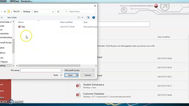 How To open & rename Microsoft Access file with wrong extension смотреть онлайн