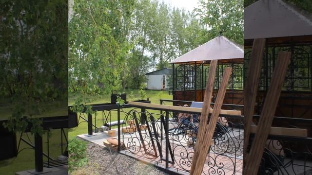 Беседка с крутым мангалом смотреть онлайн