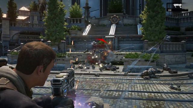 Прохождение Gears of War 4. Похищение фабрикатора. Часть 2. смотреть онлайн