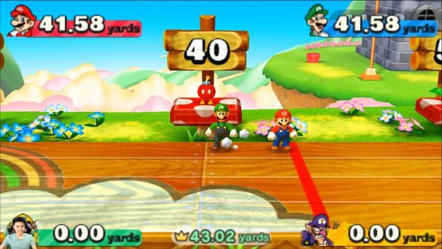 Mario Party: The Top 100 - All Racing Minigames Mario Vs Luigi Vs Wario Vs Waluigi смотреть онлайн