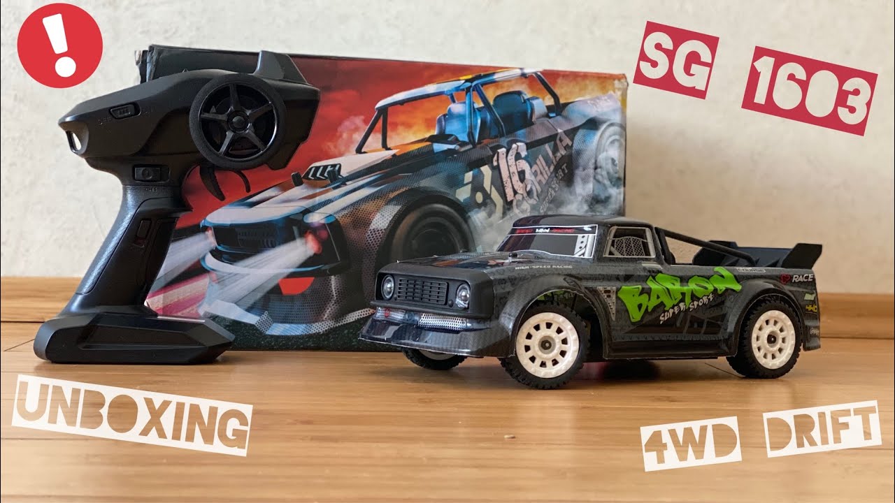 SG 1603 распаковка ОЧЕНЬ бюджетной игрушки с 4WD! | rc cars | poritor rc смотреть онлайн