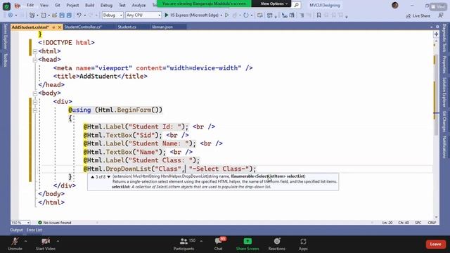 How to use bootstrap in MVC Project смотреть онлайн