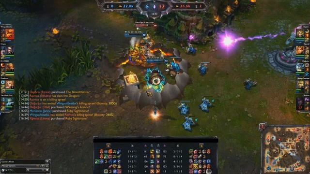 League of Legends 260 - Spectate Anyone: High Elo Syndra смотреть онлайн