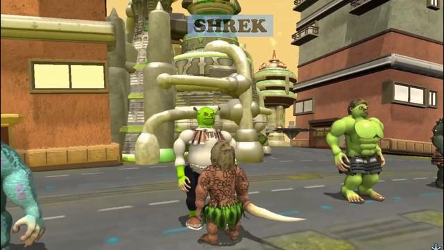 Heroes and Cartoon Characters Size Comparison 2 | Hero vs Cartoon [S2] | SPORE смотреть онлайн