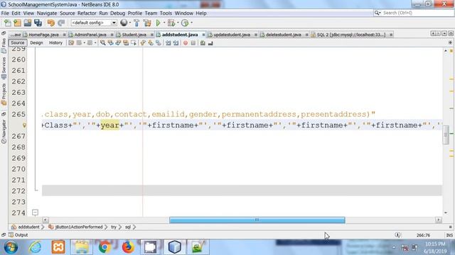 JAVA Netbeans in Hindi #52 | School Management System Part 12 смотреть онлайн