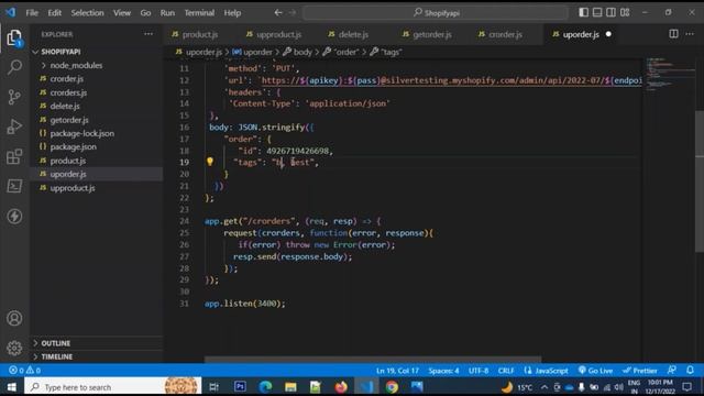 Update Shopify Order From Shopify API | Update Order API in Shopify | Shopify Update Order API Hind смотреть онлайн