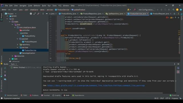 Spring Boot + Postgres Restful API смотреть онлайн