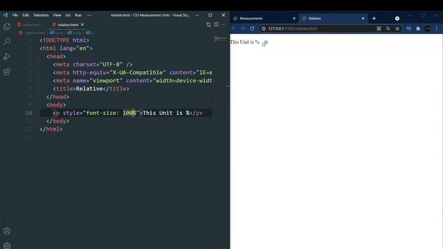 Did You Know About These CSS Units? | CSS Measurement Units Tutorial смотреть онлайн