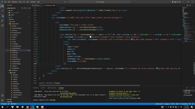 [#48] Upgrade thanh âm lượng | Tự học reactjs - Clone zingmp3 смотреть онлайн