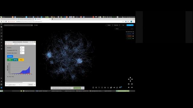 Neo4j & GraphXR Epidemic Simulator смотреть онлайн