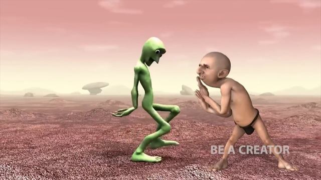 Dame Tu Cosita alien frog dance VS cartoon 3d смотреть онлайн