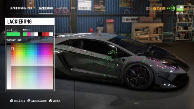 Need for Speed Payback - Tuning #016 Lamborghini Aventador - Pablo Picasso Edition смотреть онлайн