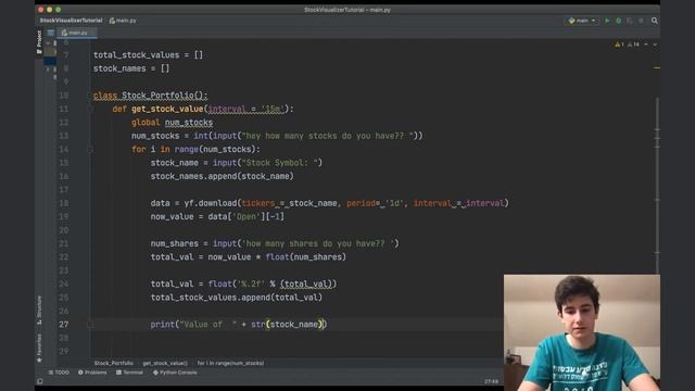 Stock Portfolio Visualizer with Python (Step by Step Tutorial) смотреть онлайн