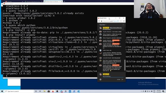 Como codar no Linux dentro do Windows - WSL 2 — Café com Python #010 смотреть онлайн