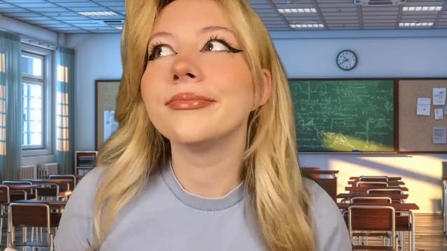 ASMR Jealous Friend Does Your Makeup In Class ? (toxic) смотреть онлайн