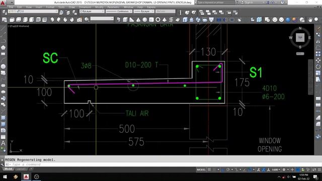 Detail kanopi beton autocad | Shop drawing kanopi di Autocad смотреть онлайн