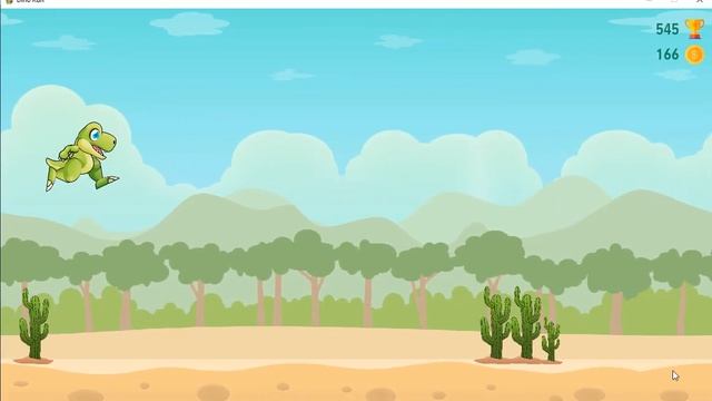 Dino Run - Project Source Code in Python смотреть онлайн