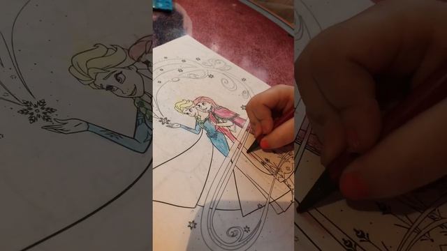 Красим, рисуем ЭЛЬЗУ❄️ Paint, draw Elsa❄️ Холодное сердце / Frozen смотреть онлайн
