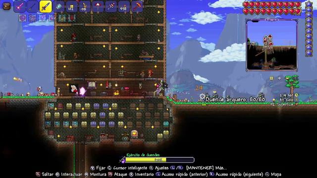 Cómo Invocar y Derrotar al Ejército de Duendes - Guía Terraria смотреть онлайн