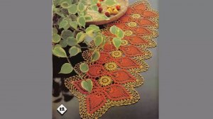 САЛФЕТКА ИЗ МОТИВОВ - АНАНАСОВ. ЧАСТЬ 2