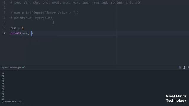 Python Built-in Functions | Tamil Tutorial | iCoding смотреть онлайн