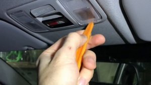 Снятие плафона kia rio 4 x-line