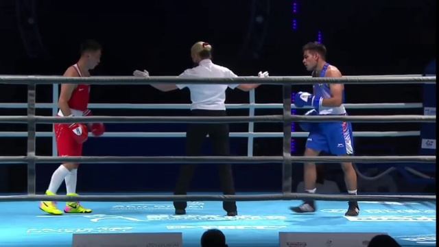 Махмуд Сабырхан (KAZ) vs Mohammad Hussa (IND) 56 kg. Чемпионат Азии по боксу 2021 смотреть онлайн