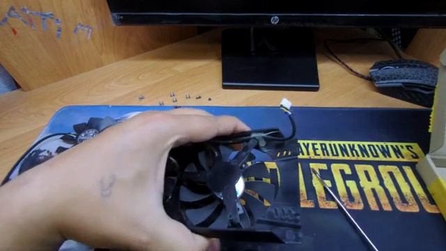 Замена вентилятора на видеокарте Inno3D GTX1060