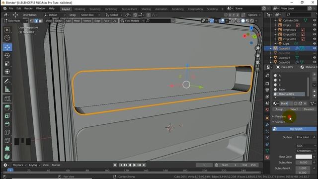 [Part 3] Mac Pro In BLENDER Beginner Tutorial #blender #blendertutorial смотреть онлайн