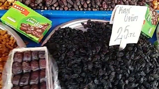 СУХОФРУКТЫ И ИХ АССОРТИМЕНТ НА РЫНКЕ В АНТАЛИИ смотреть онлайн