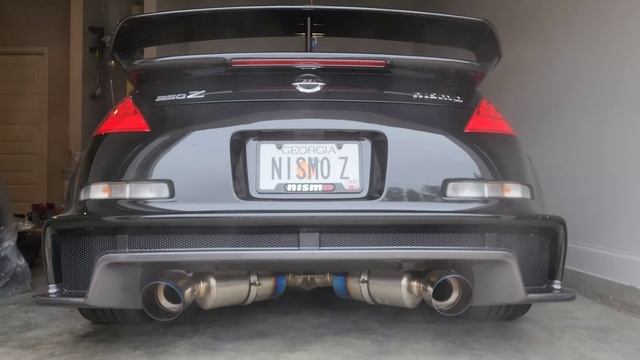 Nissan 2007 350Z Nismo with Tomei Ti Racing Dual Exhaust Cold Start & Rev - 10/30/2022 смотреть онлайн