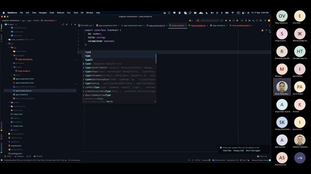 Angular 2023Q1 Workshop. Components. Directives. Pipes смотреть онлайн