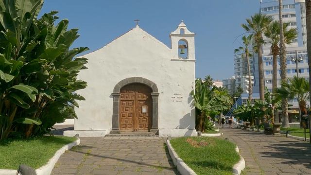 Walking tour Puerto de la Cruz | PART 1 | Tenerife | Spain | 4k смотреть онлайн