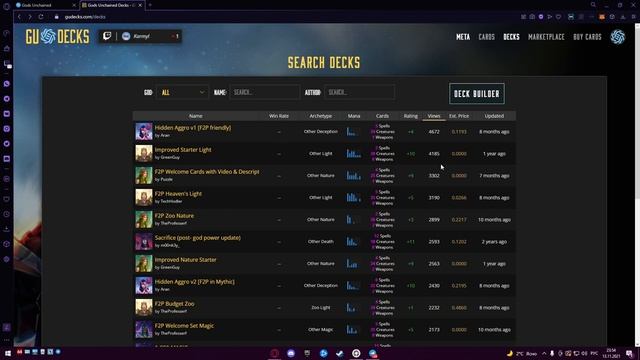 Как Создать Лучшую Колоду в Gods Unchained | Имбовые Деки | Колода для Новичка смотреть онлайн