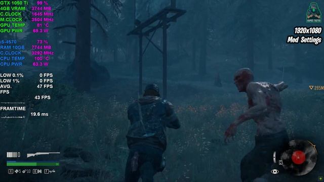 Days Gone | GTX 1050 Ti 4GB | 4K, 1440P, 1080P, 900P, 720P - All Settings | Performance Tasted. смотреть онлайн