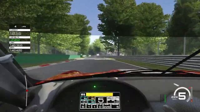 Assetto Corsa: Shining Red Hotlap Special Event - Monza, Ferrari 599 EVO