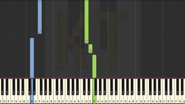 Clark from Minecraft - Insane Mode [Piano Tutorial] (Synthesia) смотреть онлайн