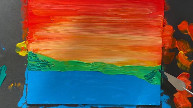 Montenegro| Acrylic painting| how to draw relax смотреть онлайн