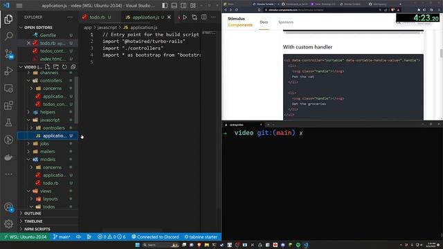 Drag and Drop Speedrun with Stimulus Components | Ruby on Rails 7 смотреть онлайн