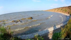 дикий пляж в пос. Морской, Ейск.