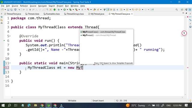 How to create multiple threads in java смотреть онлайн