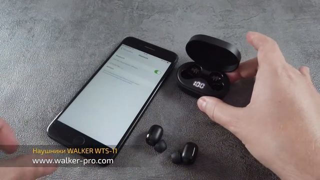 Обзор наушников WALKER WTS 11 смотреть онлайн