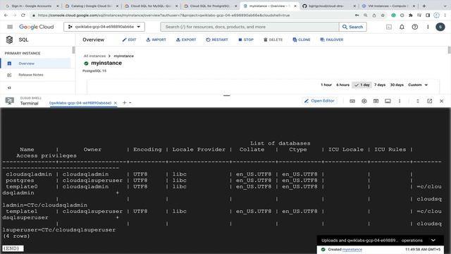 Cloud SQL for PostgreSQL Demo смотреть онлайн