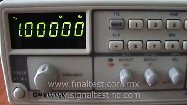 Generador GW Instek SFG1013 смотреть онлайн