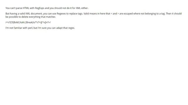 Filter XML / HTML Code tags with RegEx (2 answers) смотреть онлайн