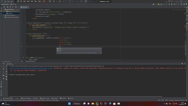 Решение задач на Python. Часть 4. Создание двухуровневого приложения на Python смотреть онлайн
