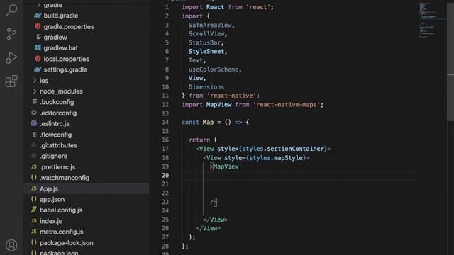 React Native Tutorial: How to use google maps in React Native | easy steps | Reactjs | Latest смотреть онлайн
