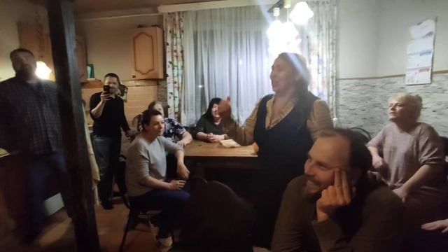 В гостях у мессианской общины в Липецке! #МирВсем вам 2023.02.19 (7/11) Хорошее общение друзей #Авв смотреть онлайн