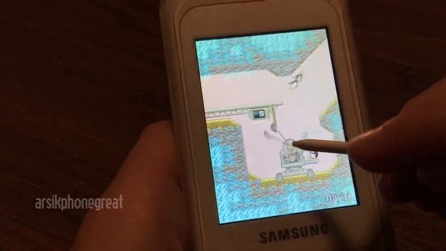 Crazy Penguin Catapult Demo on Samsung Champ (Gameplay) смотреть онлайн